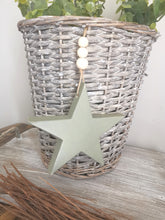 Load image into Gallery viewer, Wooden Hanging Star - Green
