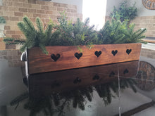 Load image into Gallery viewer, Double sided Heart storage Crates, Centrepiece display
