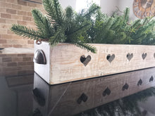 Load image into Gallery viewer, Double sided Heart storage Crates, Centrepiece display
