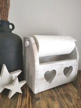 Load image into Gallery viewer, Kitchen Roll Holder, Double Heart , Kitchen accessories
