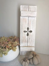 Load image into Gallery viewer, Wooden decorative Shutter panel - Petal

