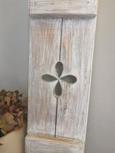 Load image into Gallery viewer, Wooden decorative Shutter panel - Petal

