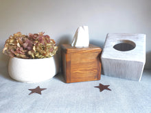 Load image into Gallery viewer, Wooden Tissue Box Holder
