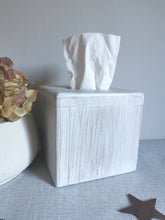 Load image into Gallery viewer, Wooden Tissue Box Holder
