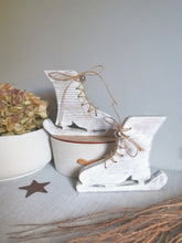 Load image into Gallery viewer, Pair of Wooden Ice Skates
