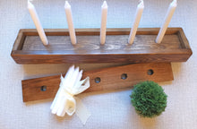 Load image into Gallery viewer, Low Wooden tray , table centerpiece
