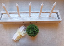 Load image into Gallery viewer, Low Wooden tray , Candle display, table centerpiece
