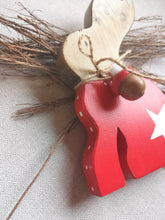 Load image into Gallery viewer, Red Wooden Hare
