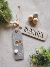 Load image into Gallery viewer, Slim Wooden Spring Hanging Tags
