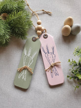 Load image into Gallery viewer, Slim Wooden Spring Hanging Tags
