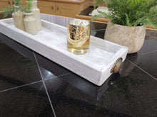 Load image into Gallery viewer, Low Wooden Styling Tray, Table centerpiece, candle display
