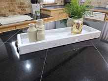 Load image into Gallery viewer, Low Wooden Styling Tray, Table centerpiece, candle display
