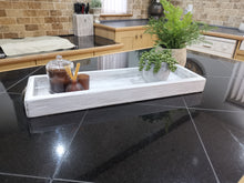 Load image into Gallery viewer, Low Wooden Styling Tray, Table centerpiece, candle display
