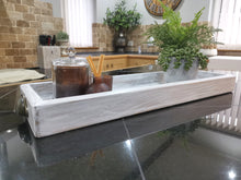 Load image into Gallery viewer, Low Wooden Styling Tray, Table centerpiece, candle display
