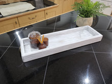 Load image into Gallery viewer, Low Wooden Styling Tray, Table centerpiece, candle display
