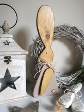 Load image into Gallery viewer, Wooden Rabbit - two tone
