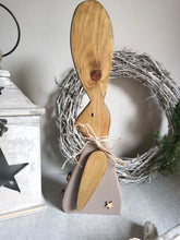 Load image into Gallery viewer, Wooden Rabbit - two tone
