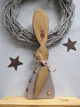 Load image into Gallery viewer, Wooden Rabbit - two tone

