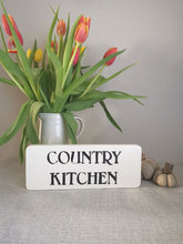 Load image into Gallery viewer, Handmade Country Kitchen wooden sign
