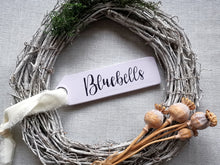 Load image into Gallery viewer, Spring Flower Tags, wooden sign
