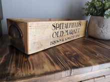 Load image into Gallery viewer, Wooden storage crate
