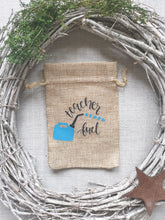 Load image into Gallery viewer, Teachers Gift, Burlap bag with gift tag

