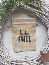 Load image into Gallery viewer, Teachers Gift, Burlap bag with gift tag
