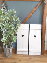 Load image into Gallery viewer, Wooden Shutter sytle Panels - PAIR 900 mm x 350mm
