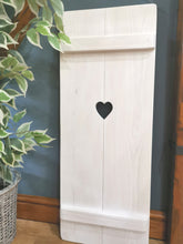 Load image into Gallery viewer, Wooden Shutter sytle Panels - PAIR 900 mm x 350mm
