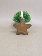 Load image into Gallery viewer, Wooden Star with beads
