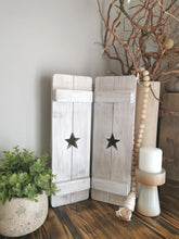 Load image into Gallery viewer, Joined Wooden Shutter Panels
