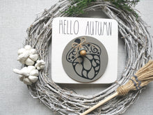 Load image into Gallery viewer, Wooden Hello Autumn Autumn Sign
