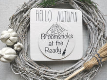 Load image into Gallery viewer, Wooden Hello Autumn Autumn Sign
