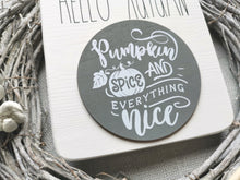 Load image into Gallery viewer, Wooden Hello Autumn Autumn Sign
