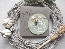 Load image into Gallery viewer, Wooden Autumn Sign
