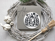 Load image into Gallery viewer, Wooden Autumn Sign
