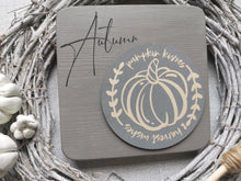 Load image into Gallery viewer, Wooden Autumn Sign
