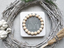 Load image into Gallery viewer, Wooden Autumn Sign
