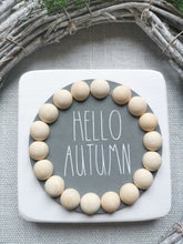 Load image into Gallery viewer, Wooden Autumn Sign
