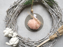 Load image into Gallery viewer, Hanging Pumpkin decoration
