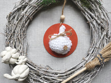 Load image into Gallery viewer, Hanging Pumpkin decoration
