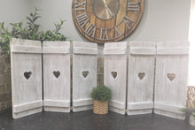 Load image into Gallery viewer, Joined Wide Wooden Shutter Panels - 60cm height
