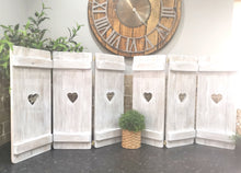 Load image into Gallery viewer, Joined Wide Wooden Shutter Panels - 60cm height
