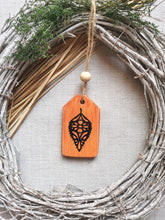 Load image into Gallery viewer, Small Wooden Autumn Tags - Black detailing

