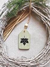 Load image into Gallery viewer, Small Wooden Autumn Tags - Black detailing
