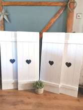 Load image into Gallery viewer, PAIR - Shutter style panels 1100 x 400mm
