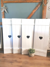 Load image into Gallery viewer, PAIR - Shutter style panels 1100 x 400mm
