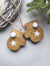 Load image into Gallery viewer, Pair of Wooden Mittens
