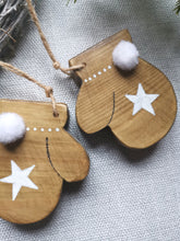 Load image into Gallery viewer, Pair of Wooden Mittens
