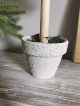 Load image into Gallery viewer, Pink Knitted Tree in Painted Terracotta pots
